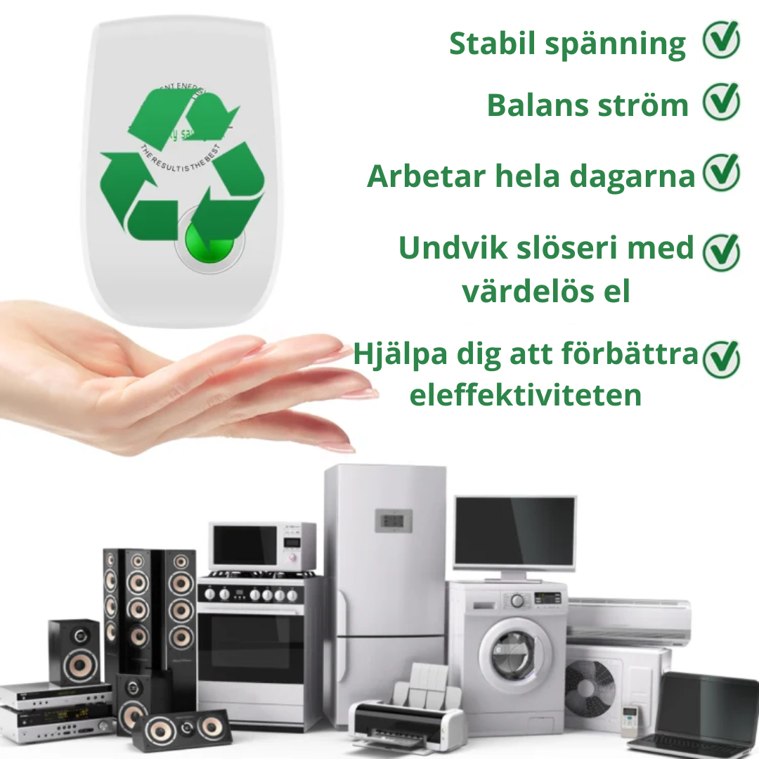 Smart Energibesparare – Bärbar och säker strömsparbox