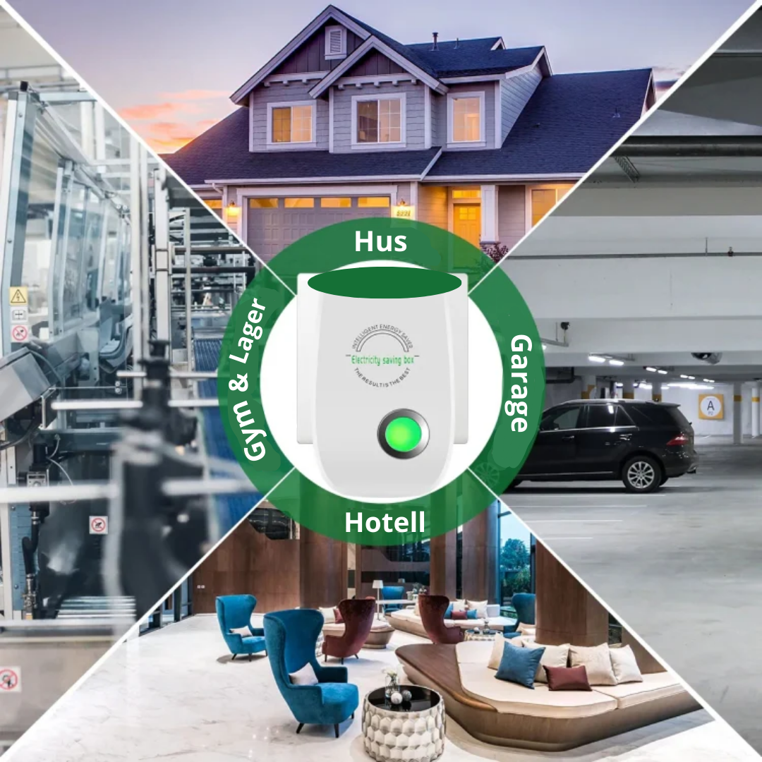 Smart Energibesparare – Bärbar och säker strömsparbox