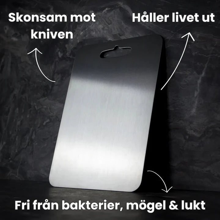 TitanPlate - Skärbrädan som håller livet ut!